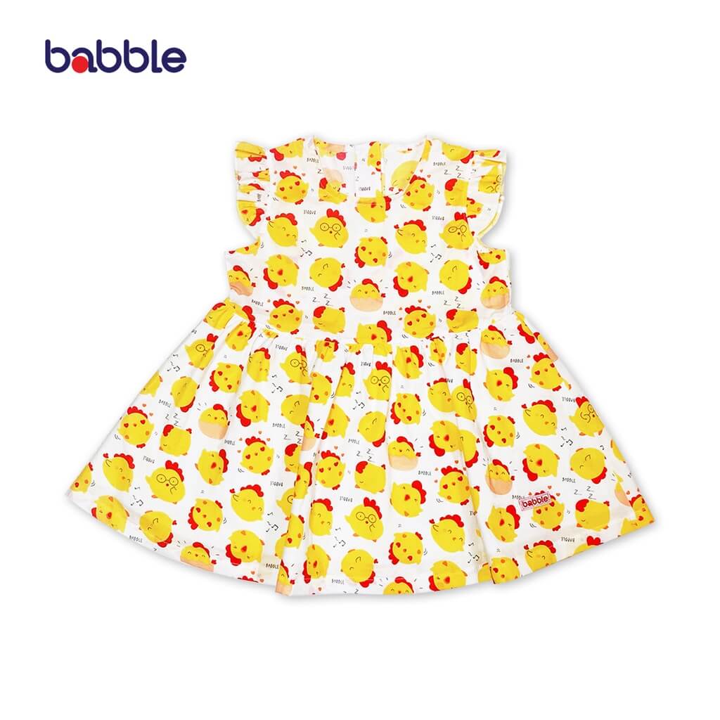 BABBLE ชุดเด็กผู้หญิง สำหรับเด็กอายุ 3 เดือน ถึง 2 ปี