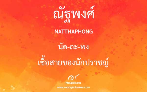 ณัฐพงศ์